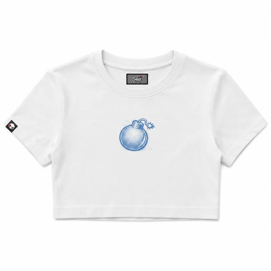 SWAGY BLUEPRINT CROP TOP Swagy Brand